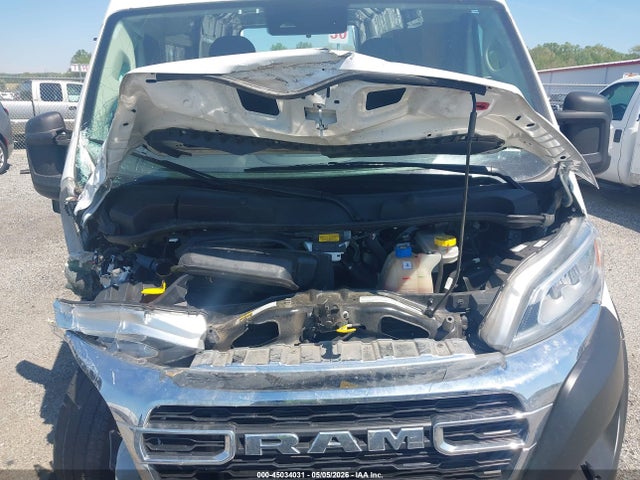 45034031 :رقم المزاد ، 3C6MRVJG6RE111177 vin ، 2024 Ram Promaster 3500 مزاد بيع