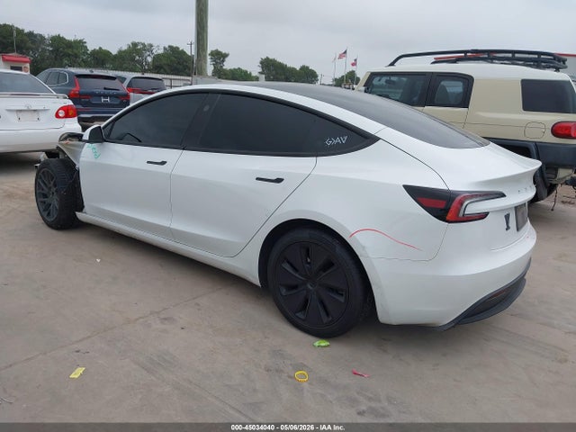 2024 Tesla Model 3 Long Range Dual Motor All-wheel Drive/rear-wheel Drive მანქანა იყიდება აუქციონზე, vin: 5YJ3E1EA3RF728786, აუქციონის ნომერი: 45034040