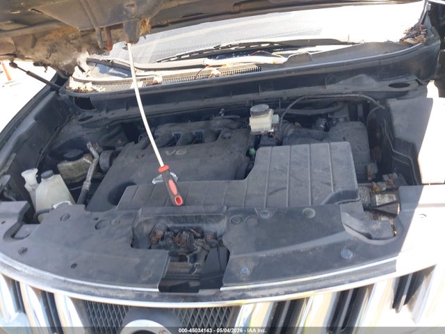 2010 Nissan Murano Sl მანქანა იყიდება აუქციონზე, vin: JN8AZ1MW6AW105966, აუქციონის ნომერი: 45034143