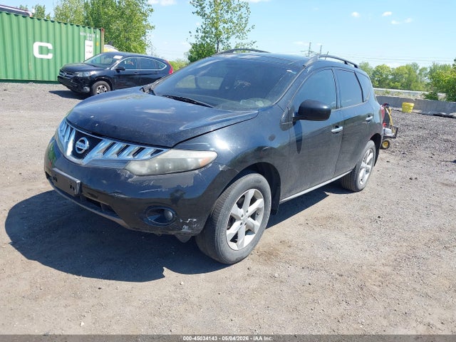 2010 Nissan Murano Sl მანქანა იყიდება აუქციონზე, vin: JN8AZ1MW6AW105966, აუქციონის ნომერი: 45034143