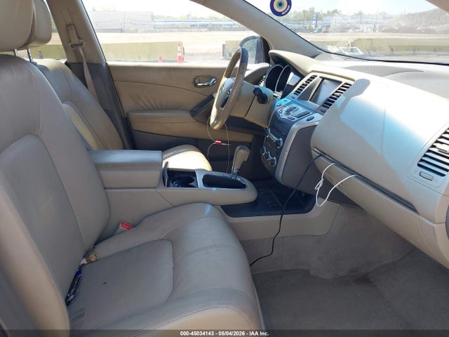 2010 Nissan Murano Sl მანქანა იყიდება აუქციონზე, vin: JN8AZ1MW6AW105966, აუქციონის ნომერი: 45034143