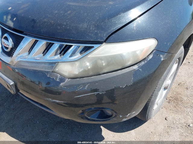 2010 Nissan Murano Sl მანქანა იყიდება აუქციონზე, vin: JN8AZ1MW6AW105966, აუქციონის ნომერი: 45034143