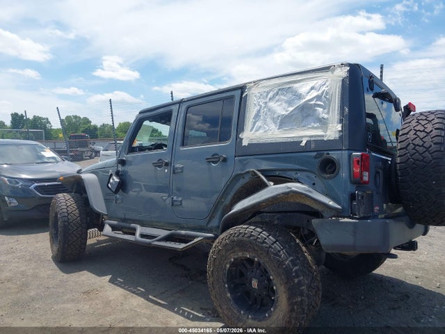 45034165 :رقم المزاد ، 1C4BJWDG5FL546767 vin ، 2015 Jeep Wrangler Unlimited Sport مزاد بيع