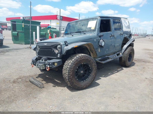 45034165 :رقم المزاد ، 1C4BJWDG5FL546767 vin ، 2015 Jeep Wrangler Unlimited Sport مزاد بيع
