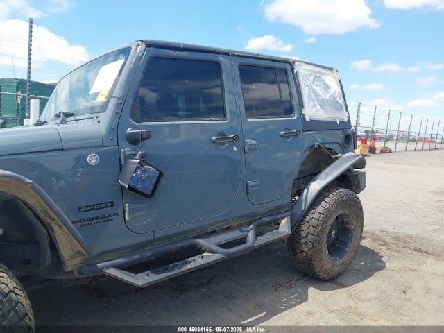 45034165 :رقم المزاد ، 1C4BJWDG5FL546767 vin ، 2015 Jeep Wrangler Unlimited Sport مزاد بيع
