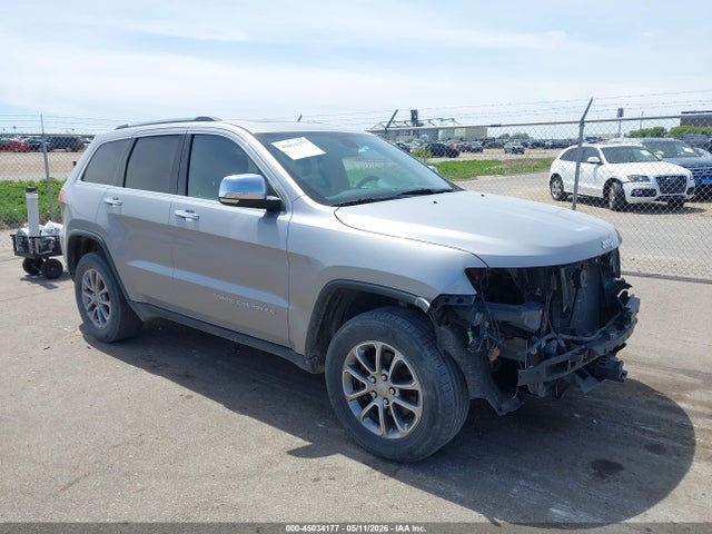 Aukcja sprzedaży 2016 Jeep Grand Cherokee Limited, vin: 1C4RJFBG5GC333594, numer aukcji: 45034177