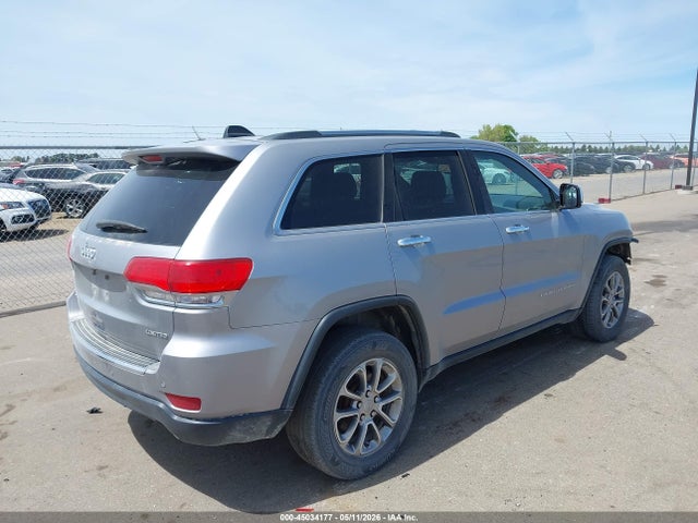Aukcja sprzedaży 2016 Jeep Grand Cherokee Limited, vin: 1C4RJFBG5GC333594, numer aukcji: 45034177