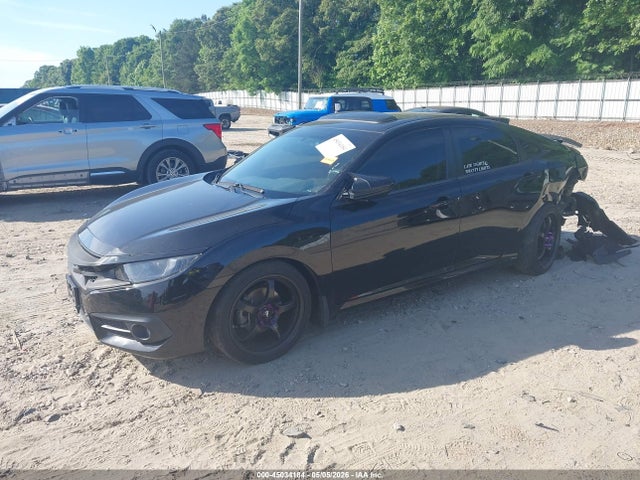 45034184 :رقم المزاد ، 19XFC2F77HE059681 vin ، 2017 Honda Civic Ex مزاد بيع
