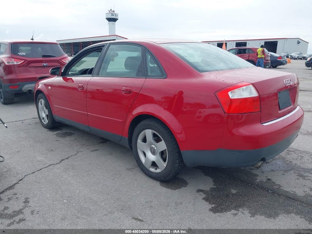 2003 Audi A4 1.8t მანქანა იყიდება აუქციონზე, vin: WAULC68E73A193802, აუქციონის ნომერი: 45034200