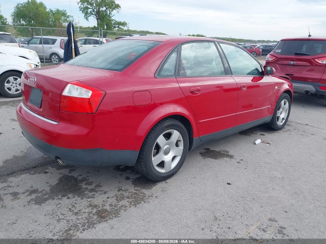 2003 Audi A4 1.8t მანქანა იყიდება აუქციონზე, vin: WAULC68E73A193802, აუქციონის ნომერი: 45034200