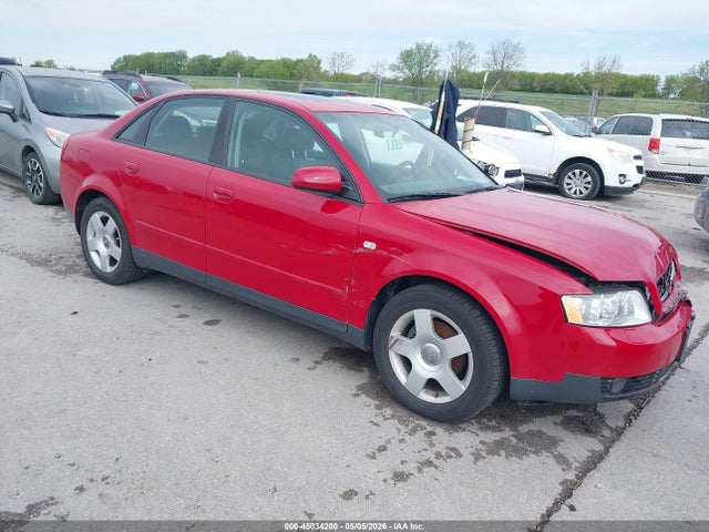 2003 Audi A4 1.8t მანქანა იყიდება აუქციონზე, vin: WAULC68E73A193802, აუქციონის ნომერი: 45034200