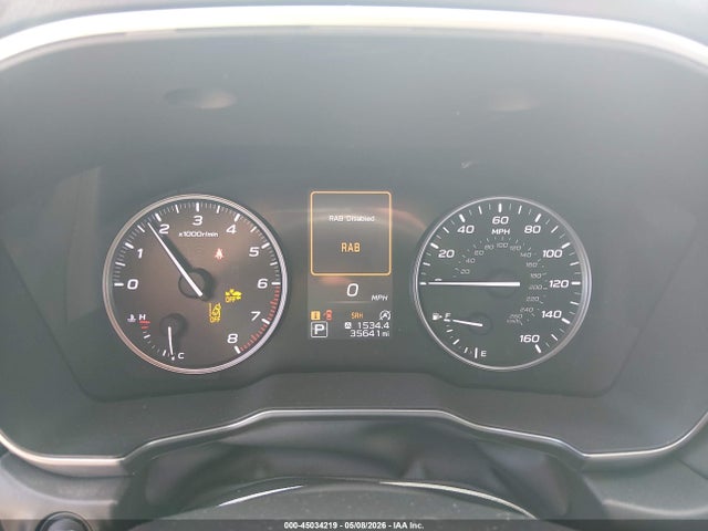 45034219 :رقم المزاد ، 4S4BTANC4N3218095 vin ، 2022 Subaru Outback Limited مزاد بيع