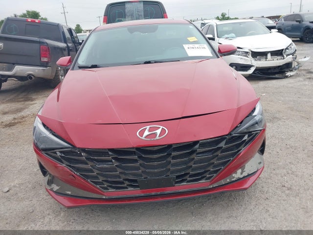Продажа на аукционе авто 2021 Hyundai Elantra Limited, vin: KMHLP4AG3MU171699, номер лота: 45034228