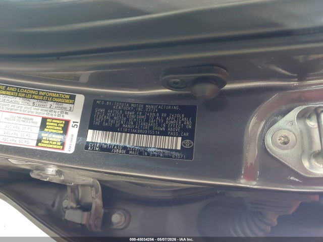 Aukcja sprzedaży 2024 Toyota Camry Le, vin: 4T1R11AK8RU915514, numer aukcji: 45034256