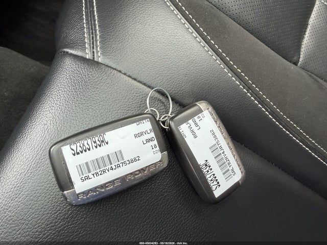 Aukcja sprzedaży 2018 Land Rover Range Rover Velar P380 S, vin: SALYB2RV4JA753882, numer aukcji: 45034293
