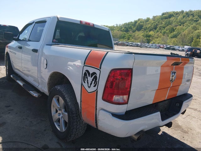 45034300 :رقم المزاد ، 1C6RD7KTXCS208446 vin ، 2012 Ram 1500 St مزاد بيع