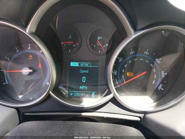 45034302 :رقم المزاد ، 1G1PC5SB4E7355651 vin ، 2014 Chevrolet Cruze 1lt Auto مزاد بيع