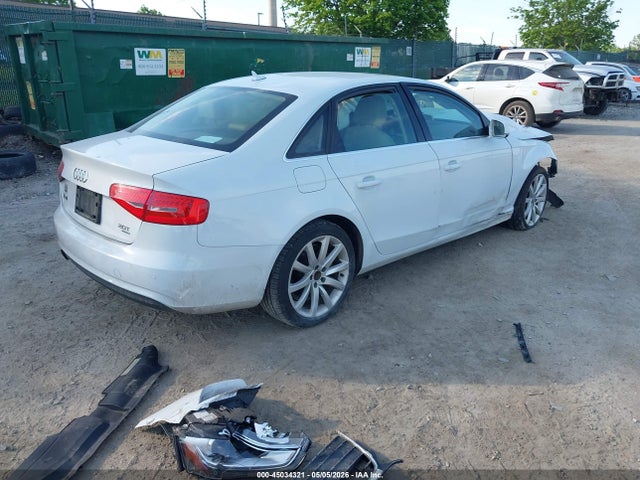 2013 Audi A4 2.0t Premium მანქანა იყიდება აუქციონზე, vin: WAUFFAFL4DN033637, აუქციონის ნომერი: 45034321