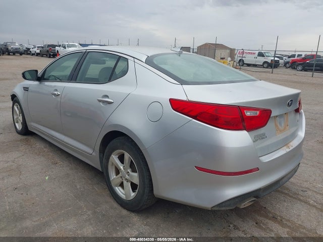 Продаж на аукціоні авто 2014 Kia Optima Lx, vin: KNAGM4A77E5454260, номер лоту: 45034330