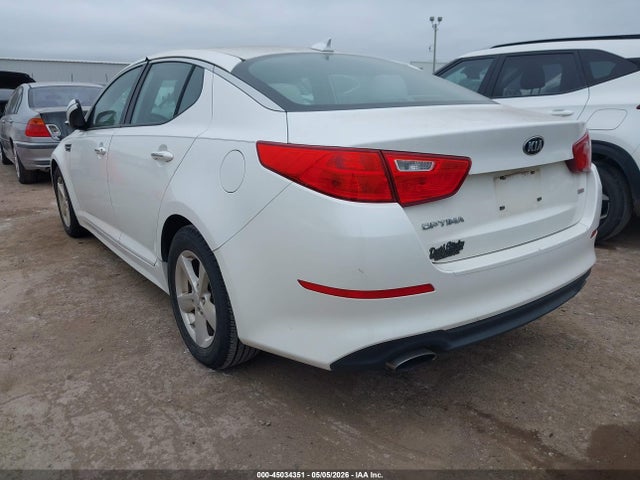 Продаж на аукціоні авто 2015 Kia Optima Lx, vin: KNAGM4A7XF5577410, номер лоту: 45034351