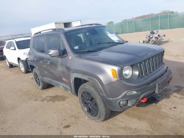 Продажа на аукционе авто 2018 Jeep Renegade Trailhawk 4x4, vin: ZACCJBCB3JPG72875, номер лота: 45034364