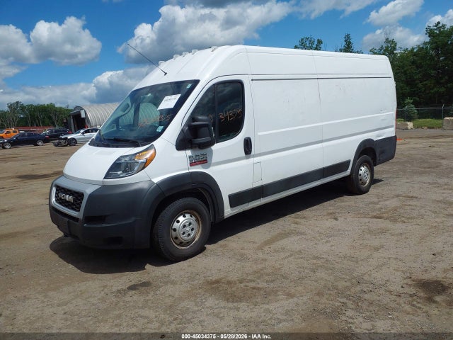 Aukcja sprzedaży 2019 Ram Promaster 3500 Cargo Van High Roof 159 Wb Ext, vin: 3C6URVJG3KE561441, numer aukcji: 45034375