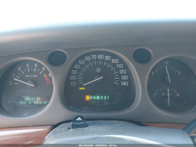 2003 Buick Lesabre Custom მანქანა იყიდება აუქციონზე, vin: 1G4HP52K43U290973, აუქციონის ნომერი: 45034394