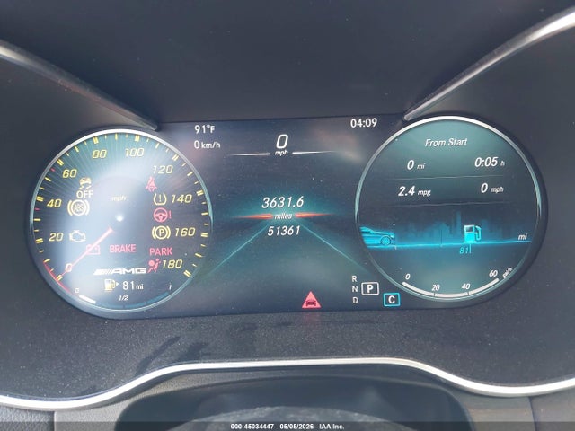 Aukcja sprzedaży 2021 Mercedes-benz Amg Glc 43 4matic, vin: W1N0G6EB5MF901983, numer aukcji: 45034447