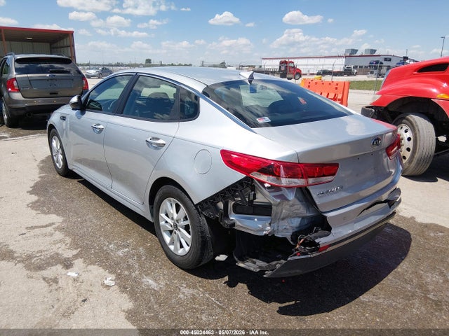 Продажа на аукционе авто 2018 Kia Optima Lx, vin: 5XXGT4L30JG183824, номер лота: 45034463