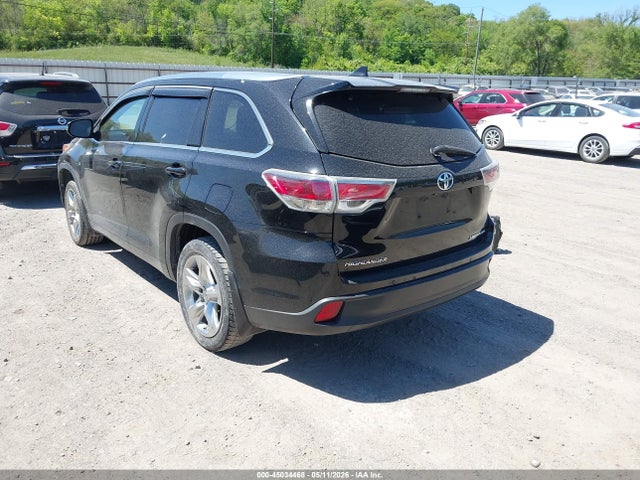 Toyota Highlander Limited V6 2015 5TDDKRFH7FS148827 Image 3