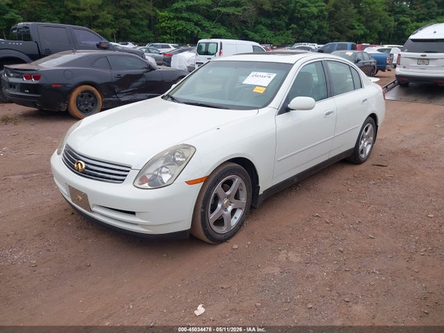 2004 Infiniti G35 მანქანა იყიდება აუქციონზე, vin: JNKCV51E84M109180, აუქციონის ნომერი: 45034478