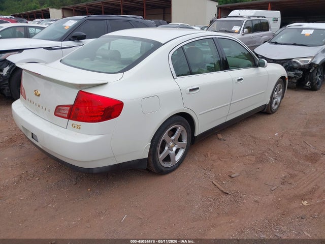 2004 Infiniti G35 მანქანა იყიდება აუქციონზე, vin: JNKCV51E84M109180, აუქციონის ნომერი: 45034478