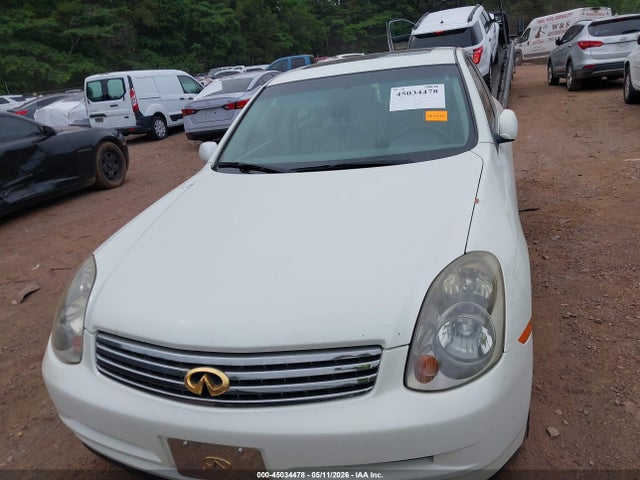 2004 Infiniti G35 მანქანა იყიდება აუქციონზე, vin: JNKCV51E84M109180, აუქციონის ნომერი: 45034478