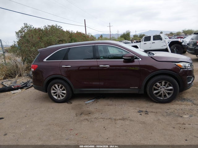 5XYPGDA59JG406382 KIA Sorento 3.3l Lx