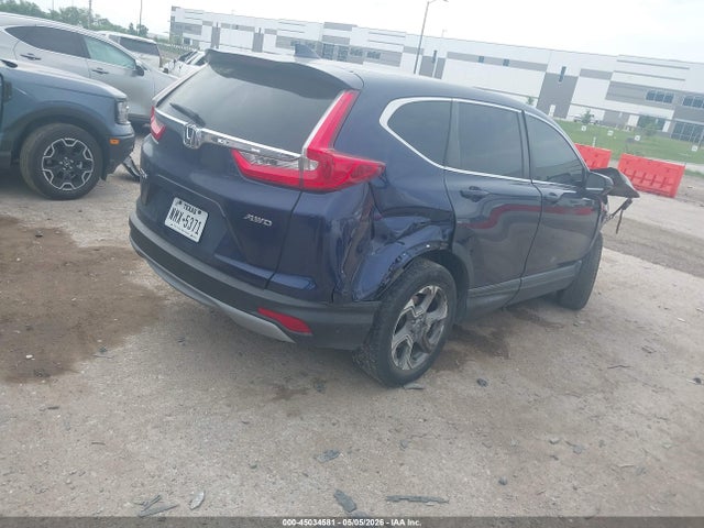 2018 Honda Cr-v Ex-l/ex-l Navi მანქანა იყიდება აუქციონზე, vin: 2HKRW2H89JH690606, აუქციონის ნომერი: 45034581