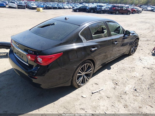 45034635 :رقم المزاد ، JN1BV7AR1FM416739 vin ، 2015 Infiniti Q50 Premium مزاد بيع