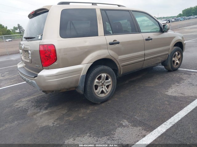 45034660 :رقم المزاد ، 2HKYF18554H518606 vin ، 2004 Honda Pilot Ex-l مزاد بيع