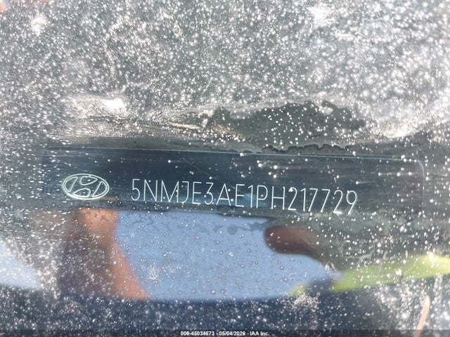 45034673 :رقم المزاد ، 5NMJE3AE1PH217729 vin ، 2023 Hyundai Tucson Limited مزاد بيع