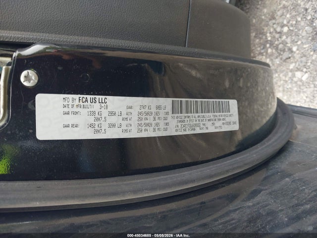 Aukcja sprzedaży 2018 Chrysler Pacifica Touring Plus, vin: 2C4RC1FG9JR289332, numer aukcji: 45034685