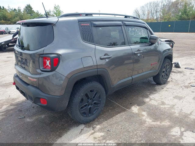 Продажа на аукционе авто 2018 Jeep Renegade Trailhawk 4x4, vin: ZACCJBCB7JPH42667, номер лота: 45034696
