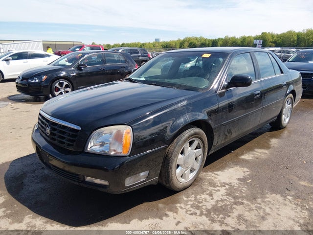 2000 Cadillac Deville Dts მანქანა იყიდება აუქციონზე, vin: 1G6KF5799YU223072, აუქციონის ნომერი: 45034707