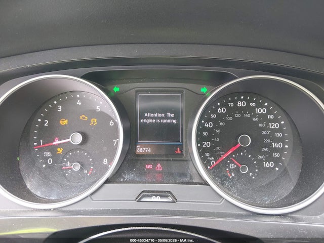 2021 Volkswagen Tiguan 2.0t S მანქანა იყიდება აუქციონზე, vin: 3VV1B7AX9MM037345, აუქციონის ნომერი: 45034710