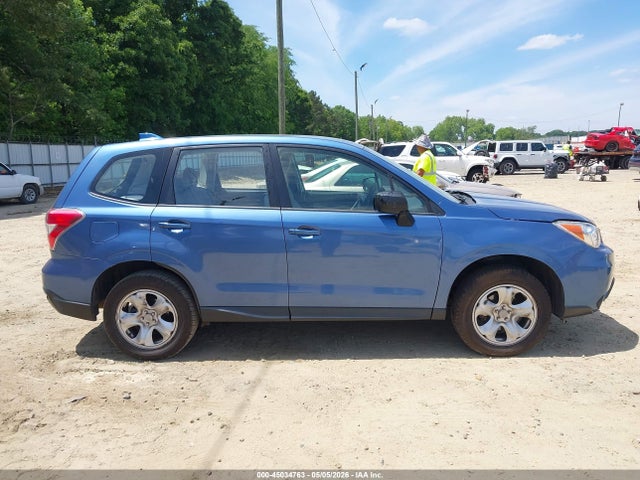 2016 Subaru Forester 2.5i მანქანა იყიდება აუქციონზე, vin: JF2SJAAC1GH503389, აუქციონის ნომერი: 45034763