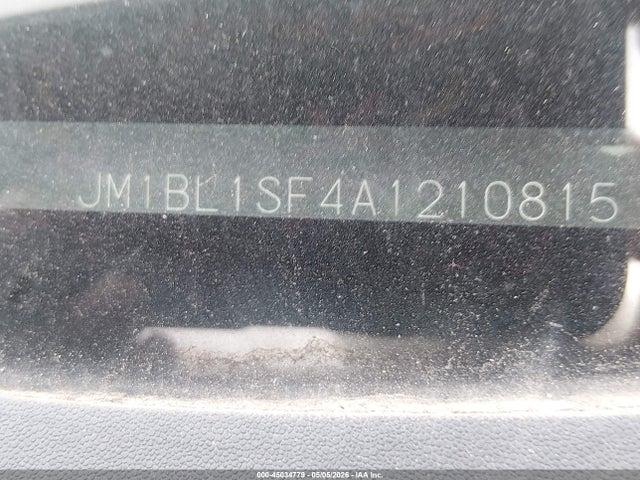 45034779 :رقم المزاد ، JM1BL1SF4A1210815 vin ، 2010 Mazda Mazda3 I Touring مزاد بيع