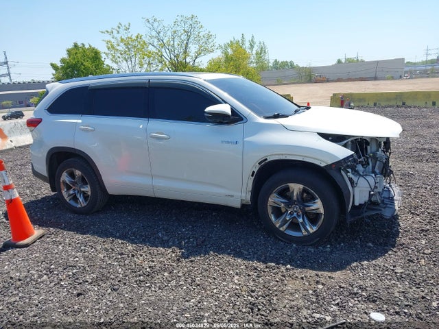45034828 :رقم المزاد ، 5TDDGRFH4KS075945 vin ، 2019 Toyota Highlander Hybrid Limited Platinum مزاد بيع