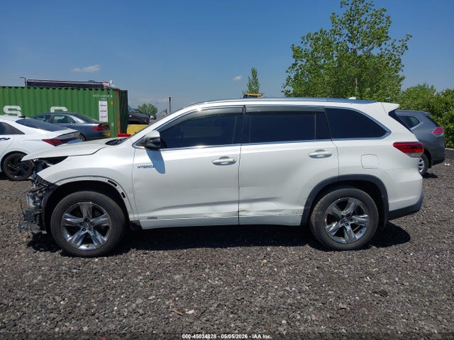 45034828 :رقم المزاد ، 5TDDGRFH4KS075945 vin ، 2019 Toyota Highlander Hybrid Limited Platinum مزاد بيع