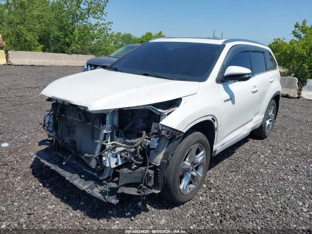 45034828 :رقم المزاد ، 5TDDGRFH4KS075945 vin ، 2019 Toyota Highlander Hybrid Limited Platinum مزاد بيع