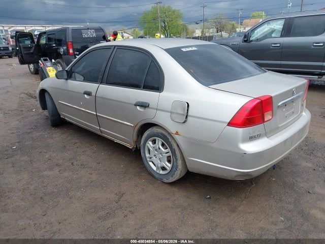 2001 Honda Civic Lx მანქანა იყიდება აუქციონზე, vin: 2HGES16551H504602, აუქციონის ნომერი: 45034854