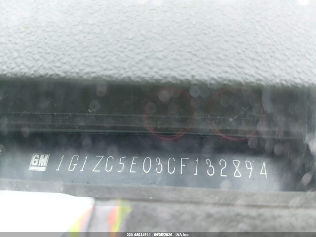 2012 Chevrolet Malibu 1lt მანქანა იყიდება აუქციონზე, vin: 1G1ZC5E03CF132894, აუქციონის ნომერი: 45034911