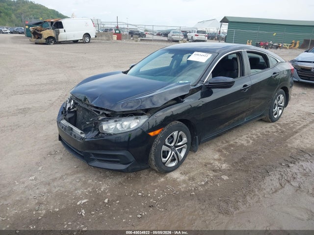 2017 Honda Civic Lx მანქანა იყიდება აუქციონზე, vin: 2HGFC2F57HH572417, აუქციონის ნომერი: 45034922